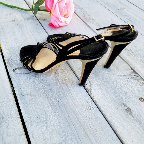 Jimmy Choo London Leather Strappy Heels - Picture 7 of 7